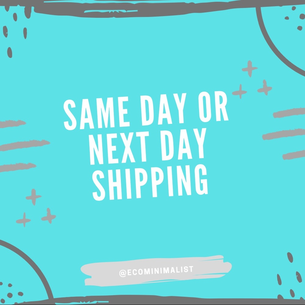 Same day or next day shipping!!